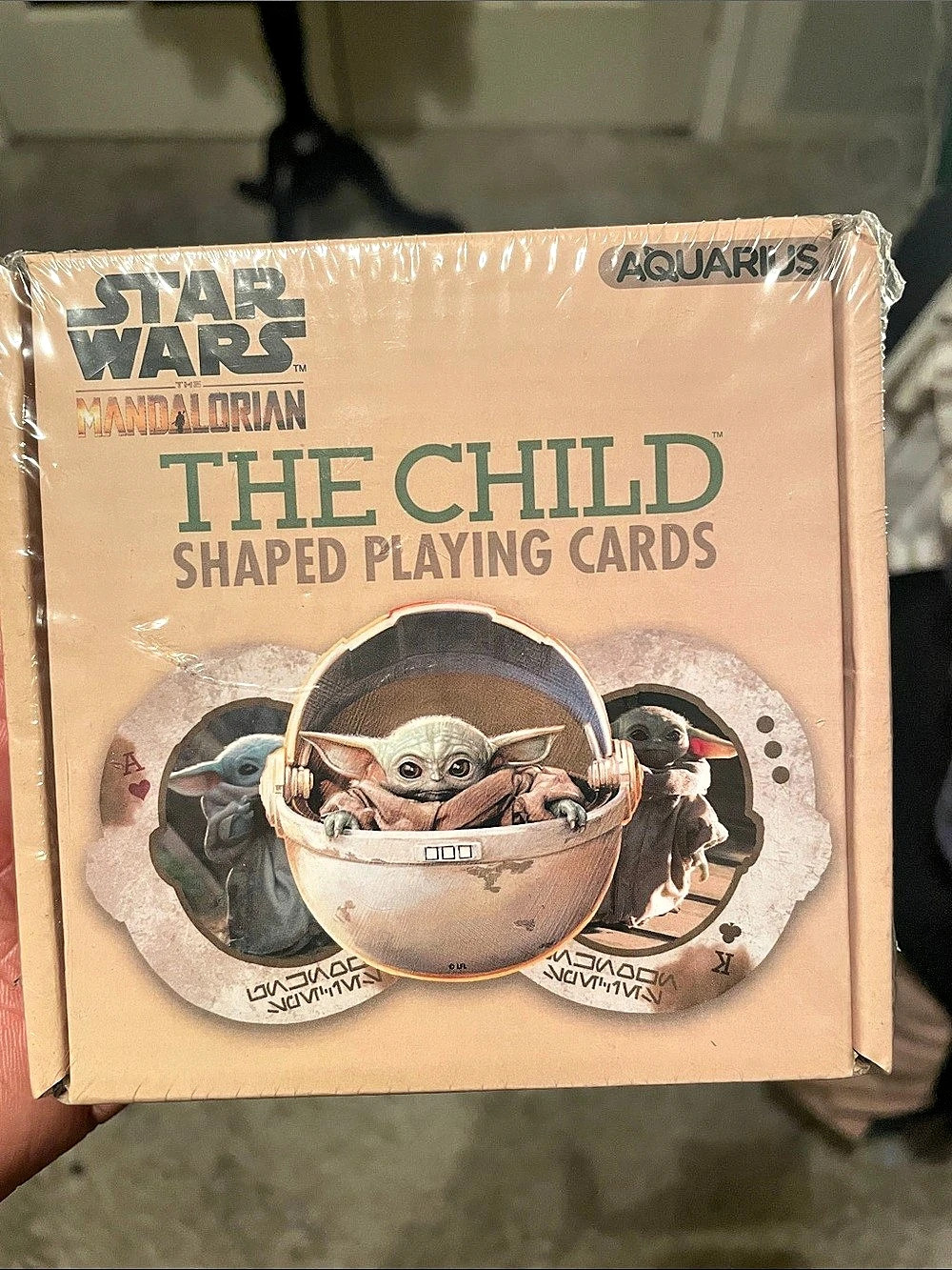 Aquarius Star Wars The Mandalorian The Child Shaped Playing Cards
